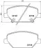 Фото Колодки гальмівні (передні) Opel Insignia 1.5-2.0 CDTi 17 JAPANPARTS (PA-0418AF) зображення 2