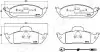 Фото Колодки гальмівні (передні) MB M-class (W163) 98-05 (+датчик) JAPANPARTS (PA-0535AF) зображення 2