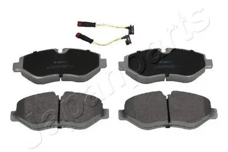 Колодки тормозні (передні) MB Sprinter (906,907,910)/VW Crafter 06-/MB Vito (W639) 03-/(W447) 14 JAPANPARTS PA-0538AF Купити в Україні