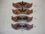 Фото Колодки гальмівні (передні) Jeep Cherokee/Kia Carnival 84-01 (Kelsey-Hayes) JAPANPARTS (PA057AF) зображення 1