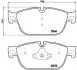 Фото Колодки гальмівні (передні) Citroen C4/C5/C6/Peugeot 308/407/508 09 JAPANPARTS (PA-0620AF) зображення 2