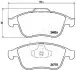 Фото Тормозные колодки RENAULT P. MEGANE/SCENIC 08- JAPANPARTS (PA0704AF) изображение 2