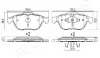 Фото Колодки гальмівні (передні) Renault Laguna II 01-07/Espace IV/Vel Satis 02 JAPANPARTS (PA-0706AF) зображення 2