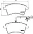 Фото Комплект гальмівних колодок (передніх) Renault Kangoo 08 JAPANPARTS (PA-0721AF) зображення 2