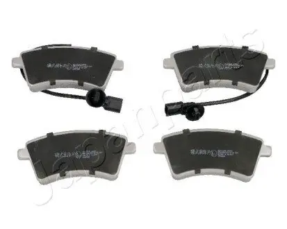Комплект гальмівних колодок (передніх) Renault Kangoo 08 JAPANPARTS PA-0721AF Купити в Україні