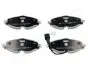 Фото Колодки гальмівні (передні) Audi A3/Q2/Q3/Seat/Skoda Octavia/Kodiaq/VW Golf/Passat B8 12-(+датчик) JAPANPARTS (PA0907AF) зображення 1