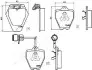 Фото Колодки гальмівні (передні) Audi 100/A6/A8 91-02 (з датчиком) JAPANPARTS (PA-0920AF) зображення 2