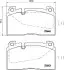 Колодки гальмівні (передні) Audi A6/A7 10-18/Q5 08-17/Porsche Macan 14 JAPANPARTS (PA-0924AF) зображення 2