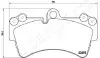 Колодки тормозные (передні) Audi Q7 06-15/Porsche Cayenne/VW Touareg 02-10 JAPANPARTS (PA-0931AF) зображення 2