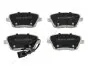 Фото Колодки гальмівні (передні) Seat Ibiza/VW Polo 01-09/Skoda Fabia 99-14/Roomster 06-15 (+датчик) JAPANPARTS (PA-0956AF) зображення 1