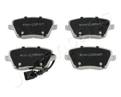 Колодки гальмівні (передні) Seat Ibiza/VW Polo 01-09/Skoda Fabia 99-14/Roomster 06-15 (+датчик) JAPANPARTS PA-0956AF Купити в Україні