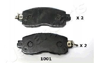 Тормозные колодки JAPANPARTS PA1001AF