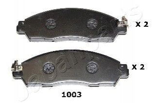 Brake Pad Set JAPANPARTS PA1003AF (фото 1)