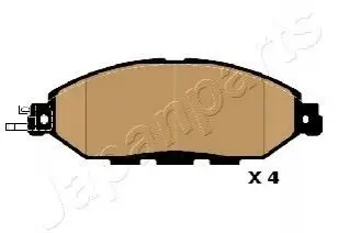 Колодки гальмівні (передні) Nissan Pathfinder IV/Murano III 13- (Sumitomo) JAPANPARTS PA1005AF Купити в Україні
