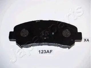 Комплект колодок гальмівних (передніх) Nissan Qashqai/X-Trail 07 JAPANPARTS PA123AF Купити в Україні