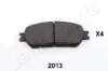 Фото Колодки гальмівні (передні) Toyota Camry/Lexus ES 01-08 (з прижимною пластиною) JAPANPARTS (PA-2013AF) зображення 1