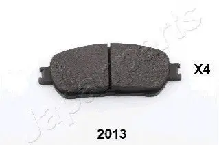 Колодки гальмівні (передні) Toyota Camry/Lexus ES 01-08 (з прижимною пластиною) JAPANPARTS PA-2013AF Купити в Україні