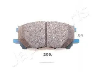 Колодки гальмівні (передні) Lexus RX 03-09 JAPANPARTS PA209AF Купити в Україні