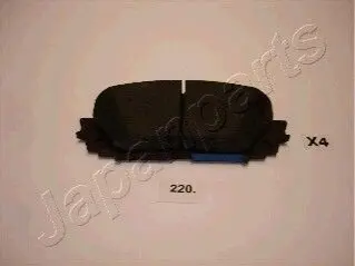 Колодки гальмівні (передні) Toyota Yaris 1.0-1.4 05 JAPANPARTS PA-220AF Купити в Україні