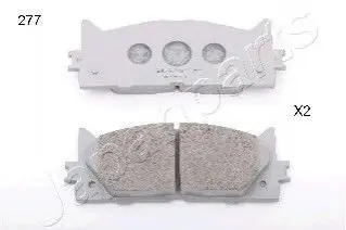 Колодки гальмівні (передні) Toyota Camry/Lexus ES 01- (Akebono) JAPANPARTS PA277AF Купити в Україні