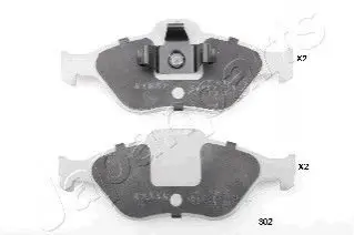 Тормозные колодки, дисковый тормоз.) JAPANPARTS PA302AF Купить в Украине