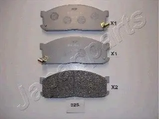 Тормозные колодки, дисковый тормоз.) JAPANPARTS PA325AF Купить в Украине
