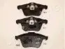 MAZDA колодки тормозные передние MAZDA 6 2,3 02-. JAPANPARTS (PA-344AF) изображение 1