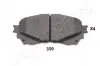 Фото Колодки гальмівні (передні) Mazda 6 12 JAPANPARTS (PA350AF) зображення 1