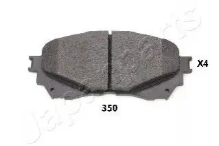 Тормозные колодки MAZDA P. 6 2,0-2,5 13- JAPANPARTS PA350AF Купить в Украине