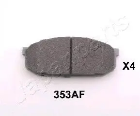 Гальмівні колодки передні MAZDA 323 2.0 V6 94-98 JAPANPARTS PA-353AF Купити в Україні