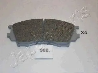 Гальмівні колодки, дискове гальмо (набір) JAPANPARTS PA382AF Купити в Україні