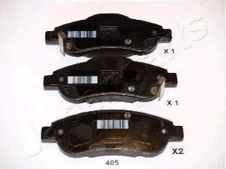 Колодки гальмівні (передні) Honda CR-V III/IV 06 JAPANPARTS PA405AF Купити в Україні