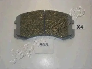 Гальмівні колодки, дискове гальмо (набір) JAPANPARTS PA503AF Купити в Україні