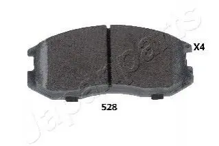 Колодки гальмівні (передні) Daihatsu Terios/Mitsubishi Colt/Lancer 1.3-1.6/1.8-2.0D 89 JAPANPARTS PA528AF Купити в Україні