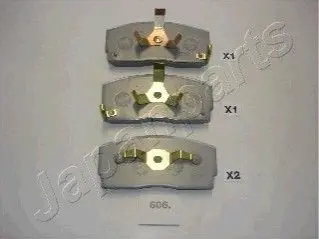 Тормозные колодки, дисковый тормоз.) JAPANPARTS PA606AF Купить в Украине