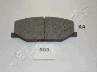 Фото Колодки гальмівні (передні) Suzuki Jimni 98- JAPANPARTS (PA803AF) зображення 1