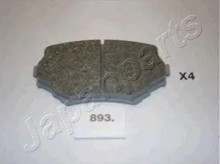 Колодки гальмівні (передні) Suzuki Grand Vitara 1.6-2.7 VVTi 98-06 JAPANPARTS PA893AF Купити в Україні