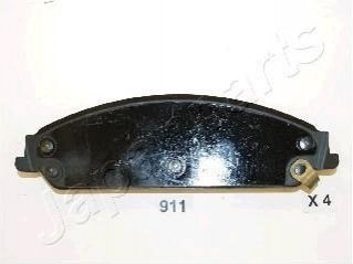 CHRYSLER тормозные колодки передние. 300C 04- JAPANPARTS PA-911AF (фото 1)