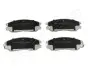 Фото Колодки гальмівні (передні) Hyundai Santa Fe/Trajet 01-13/Ssangyong Kyron 2.0-2.7 D 05 JAPANPARTS (PAH05AF) зображення 1