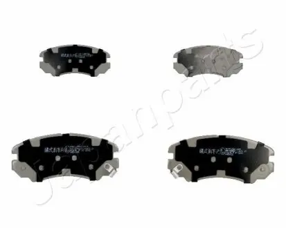 Колодки гальмівні (передні) Hyundai Sonata/Elantra 01-11/ix20 10-/Tucson/Kia Sportage/Carens 04 JAPANPARTS PAH10AF Купити в Україні