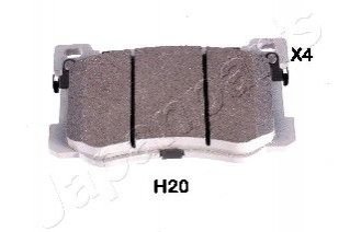 HYUNDAI К-т передн. тормозов. колодок Genesis 08- JAPANPARTS PA-H20AF