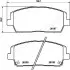 Фото Колодки гальмівні (передні) Hyundai Santa Fe 2.0/2.4 18 JAPANPARTS (PA-H30AF) зображення 2