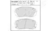 Фото Комплект гальмівних колодок (передніх) Hyundai i40/ix35/Kia Sportage 10 JAPANPARTS (PAK20AF) зображення 2