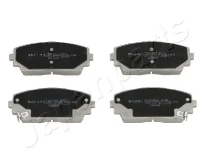 KIA гальмівні колодки передн. Picanto 1,0 11 JAPANPARTS PA-K23AF Купити в Україні
