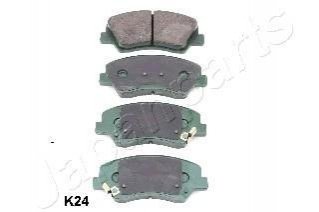 Гальмівні колодки, дискове гальмо (набір) JAPANPARTS PAK24AF (фото 1)