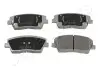 Фото KIA Комплект гальмівних колодок STINGER (CK) 2.0 T-GDI 17 JAPANPARTS (PA-K34AF) зображення 1