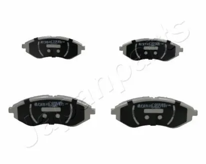 Колодки гальмівні (передні) Chevrolet Aveo/Daewoo Kalos 1.2-1.6 02 JAPANPARTS PAW07AF Купити в Україні