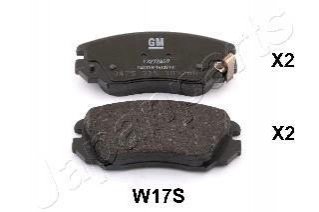 Тормозные колодки CHEVROLET P. MALIBU 12- JAPANPARTS PAW17AF