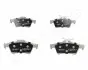 Тормозные колодки, дисковый тормоз.) JAPANPARTS (PP005AF) изображение 1