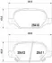 Фото Колодки гальмівні (задні) Fiat Panda 12 JAPANPARTS (PP-0214AF) зображення 2